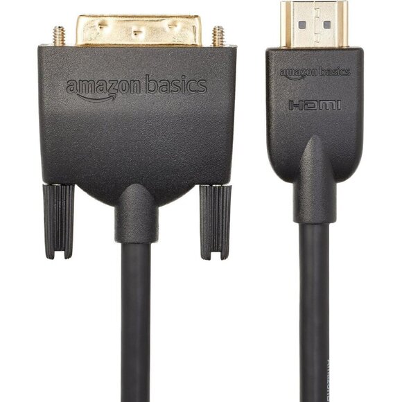 🎁Free 🎁 NWT HDMI A to DVI Adapter Cable, Bi-Directional 1080p Gold Plated 6 ft - Picture 3 of 16
